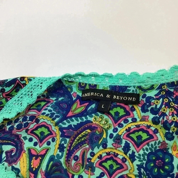 America &Beyond Boho Women Size Large - Picture 4 of 5